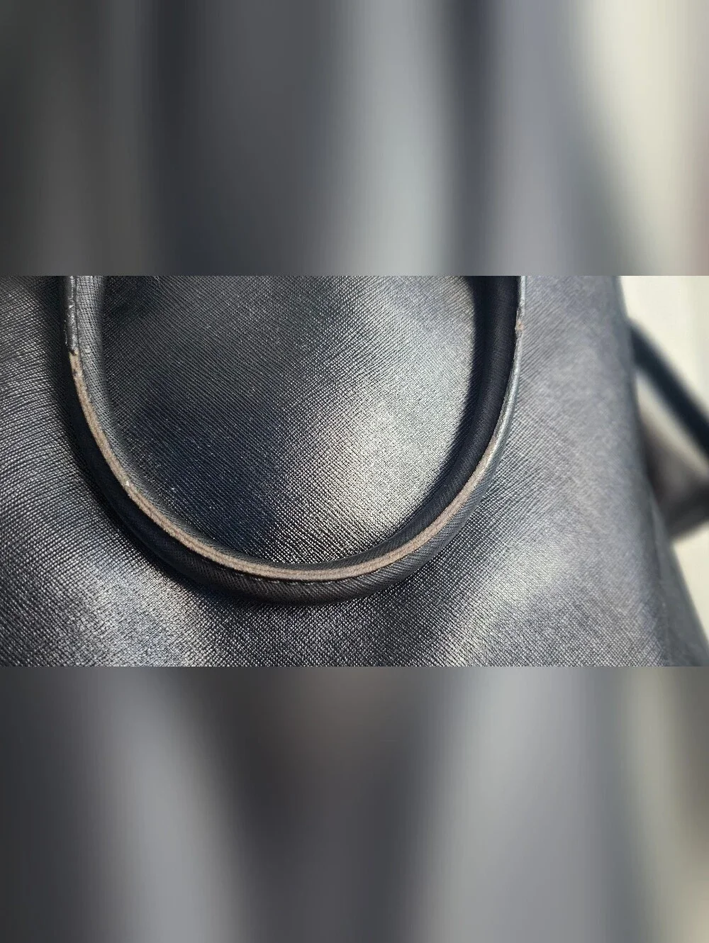 Michael Kors Black Leather Dome Satchel with Gold Hardware
